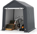 Tangkula 6x6.5Ft Portable Shed, Outdoor Storage Shelter by TANGKULA