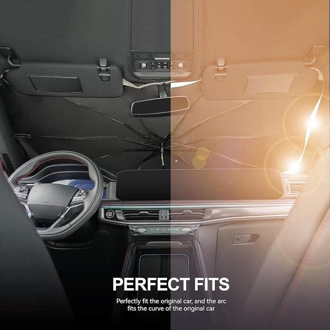 2020-2025 Upgraded for Ford Explorer Sunshade, Portable Foldable Sunshade - Image 2