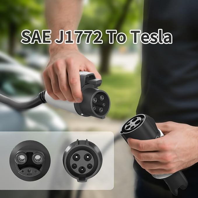 J1772 to Tesla Charger Adapter, 32 Amp / 220V, Compatible - Image 5