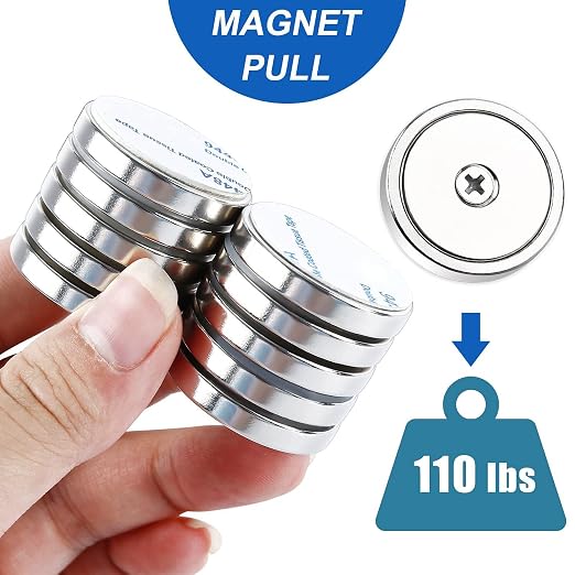 LOVIMAG 50 Pack Strong Magnets, 110 lbs Neodymium Magnets - Image 3