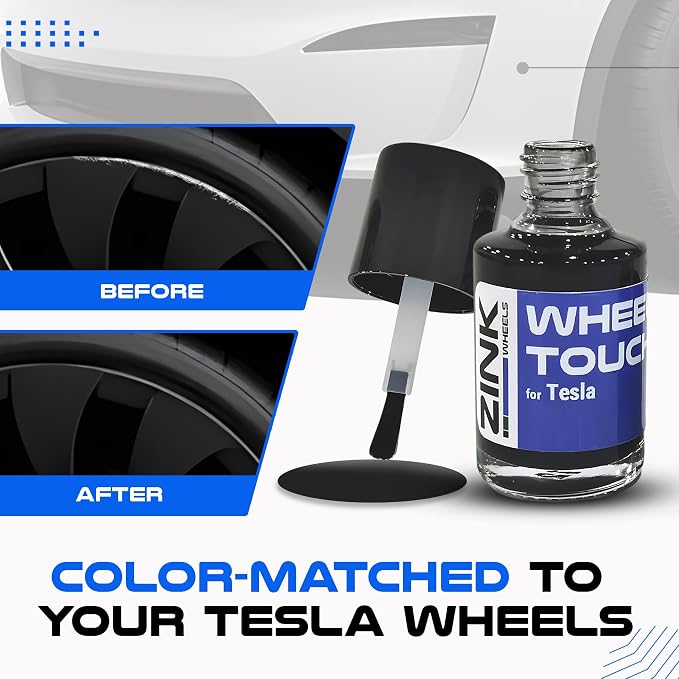 Premium Tesla Wheel Curb Rash Repair Kit - Image 5