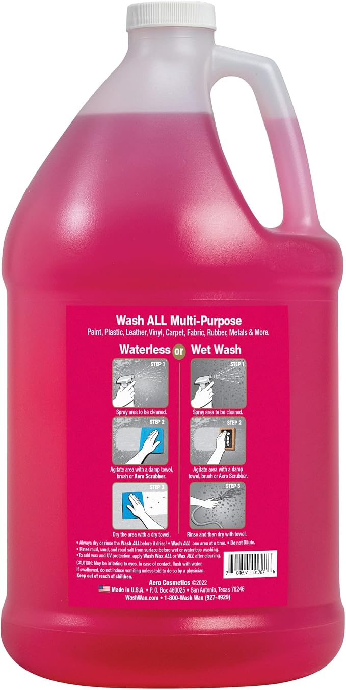 Aero Cosmetics Wash ALL Multi-Purpose Cleaner and Degreaser - Image 2