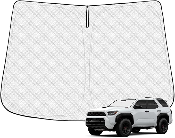 Windshield Sun Shade for 2025-2026 Toyota 4Runner Accessories Thicken 6-Layer by Canvcle