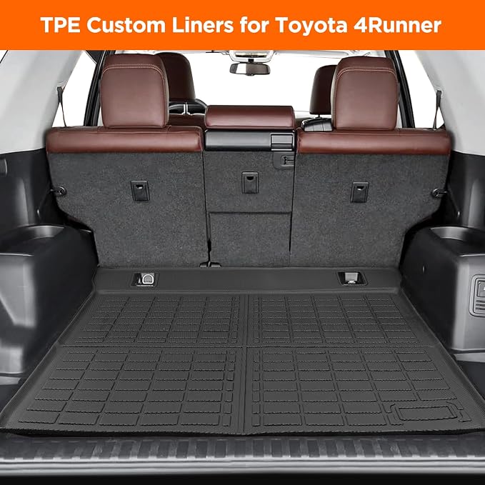 All Weather Floor Mat for Toyota 4Runner 2024 2023 2022 2021 2020 2019 2018 - Image 4