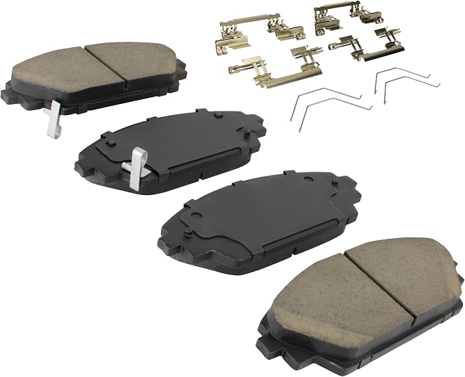 Premium Ceramic Front Brake Pads Compatible - Image 2