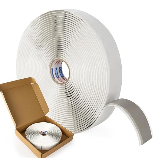 ADHES Premium Butyl Sealant Tape 3/4" x 30 'x 1/8" Gray Butyl Rubber Sealant by ADHESTAPEPERSUITOFPERFECTION