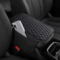 Car Center Console Cover, Upgraded Leather Armrest Seat Box Cover by SAMGCHI