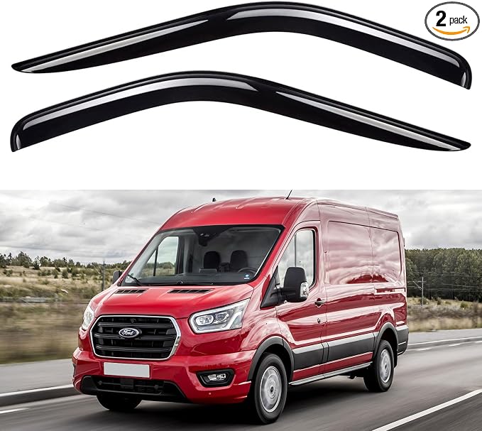Window Visors Rain Guards Shield by YQAUTEC