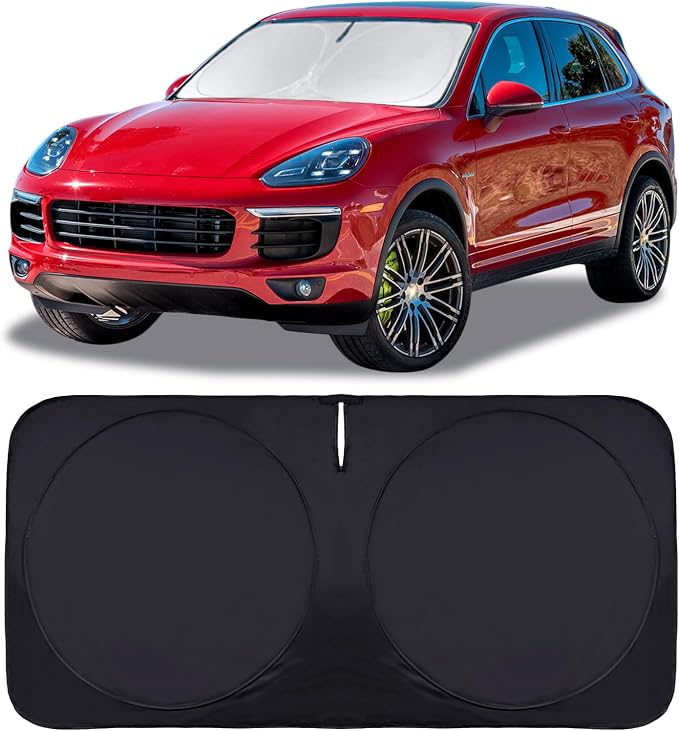 Custom Fit Cayenne Windshield Sunshade by INSAUTO