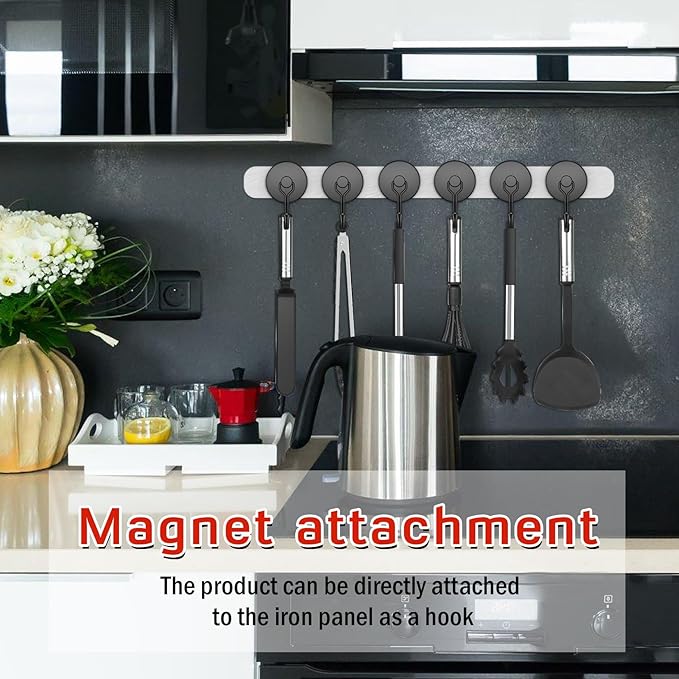 FINDMAG 100lbs+ Magnetic Hooks Heavy Duty, Extra Strong Magnetic Hooks - Image 4