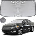 KAYZT Windshield Sun Shade for 2013-2021 Ford Fusion Foldable Sunshade Front by KAYZT