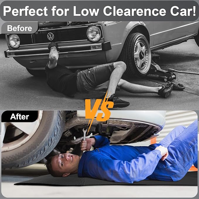 Magical Rolling Creeper Mat, Under Car Repair Mat, 60x28 Inch Portable Creeper - Image 5