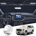 T TGBROS Windshield Sun Shade Custom Fit by TTGBROS