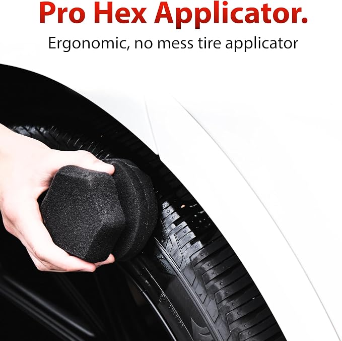 Adam's Polishes Pro Tire Hex Grip Applicator - Image 2