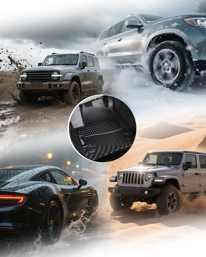 Icyhaws® Floor Mats for Buick Encore GX 2020-2025 | All Weather TPE Waterproof - Image 9
