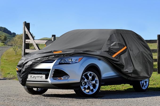 Kayme 7 Layers SUV Car Cover Custom Fit - Image 7