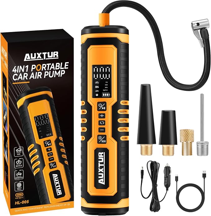 Cordless Tire Inflator for Car by NEWHOUSEHOLDTOOLECOLOGY