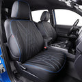 EKR Custom Fit Tacoma Front Row Leather Car Seat Covers by EKR