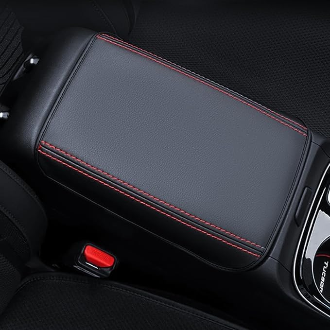 Armrest Cover for Hynudai Tucson 2022 2023 2024 Accessories Center Console by LANTU