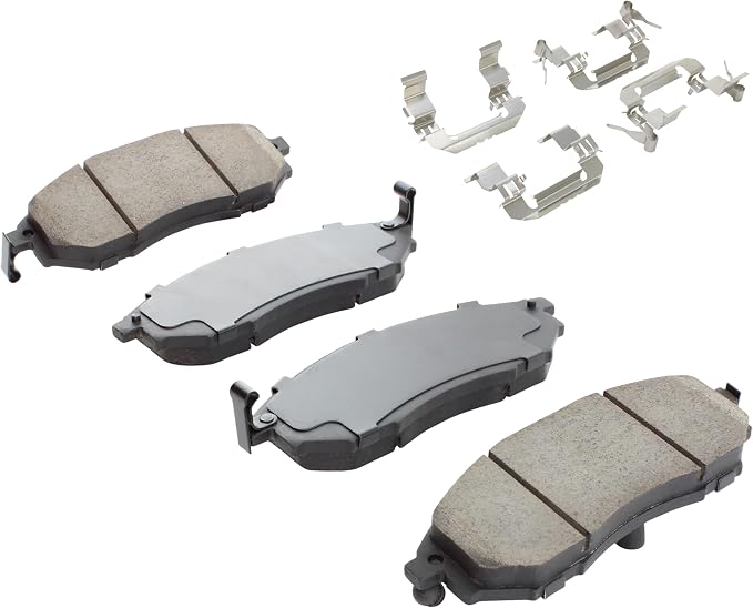 Premium Ceramic Front Brake Pads Compatible - Image 2