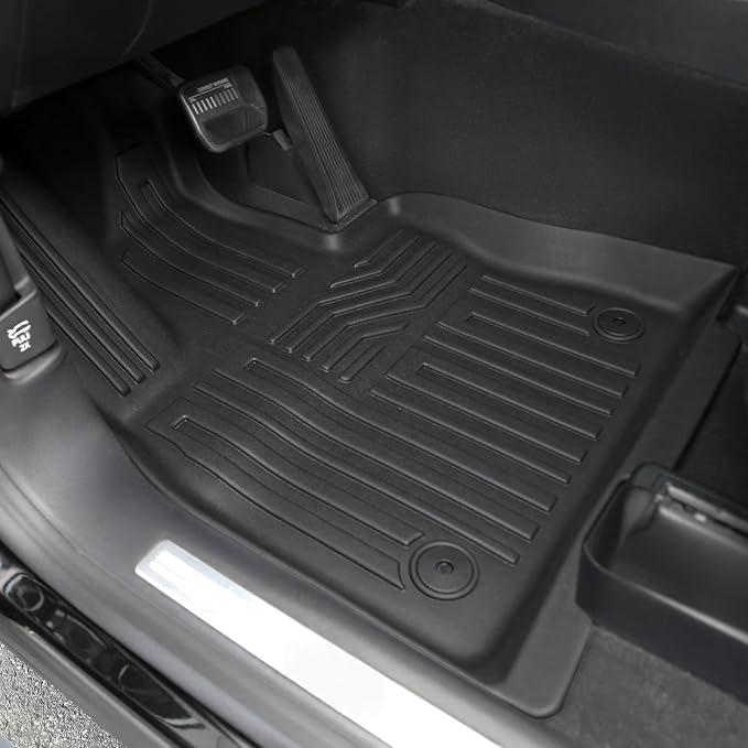 Floor Mats for 2025 2020-2024 Ford Explorer, All Weather TPE Floor Mat Cargo Mat - Image 3