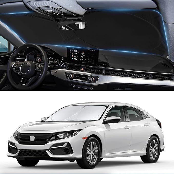 Custom Fit Civic Windshield Sunshade by INSAUTO