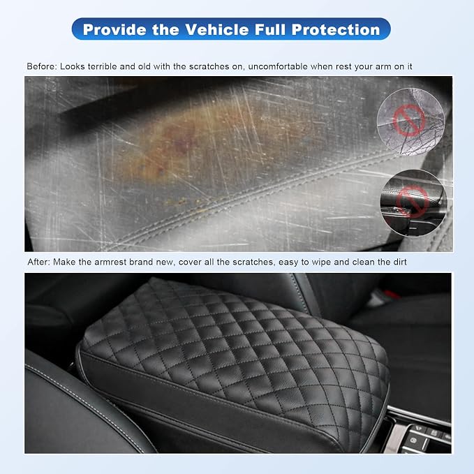 CDEFG Sorento Center Console Cover: Armrest Cover Center Console Pad - Image 4
