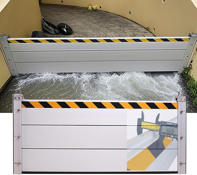 Reusable Heavy Duty Aluminum Flood Barriers by Unknown