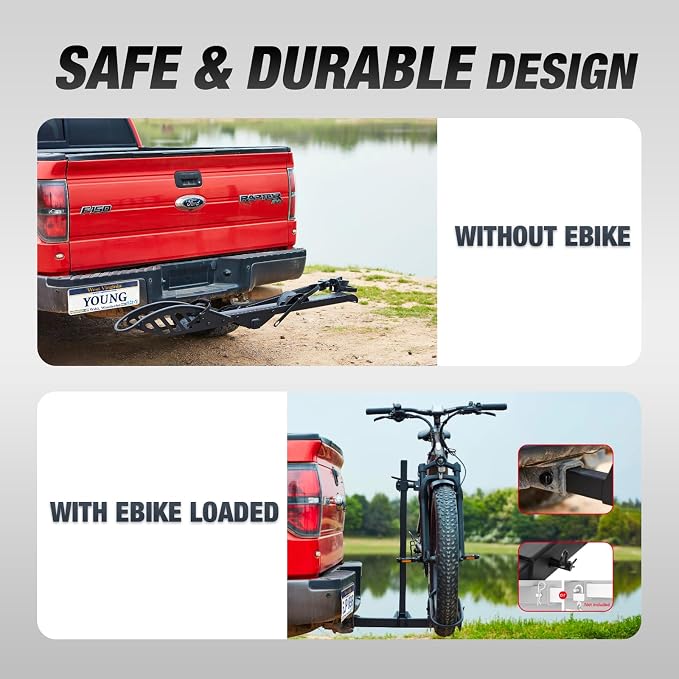 Sole R 1-Bike Rack, Hitch-Mount Platform E-Bike Rack - Image 7
