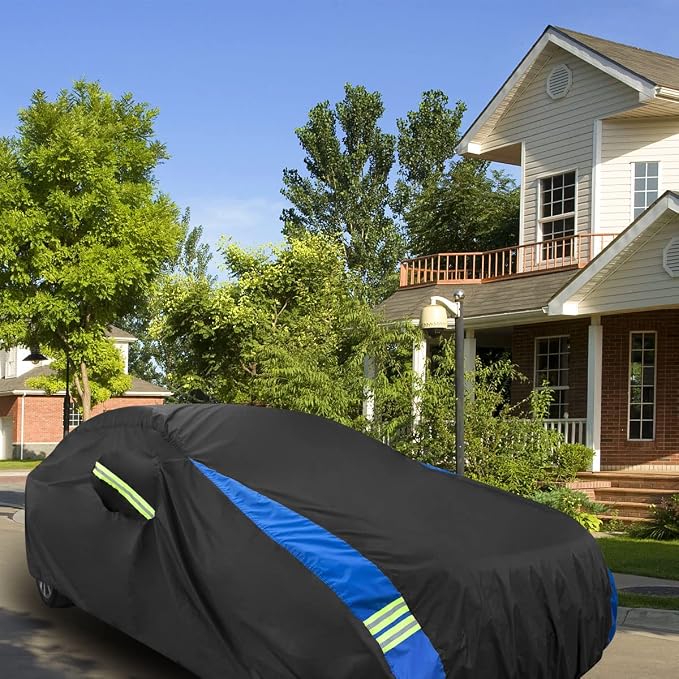 Avecrew Car Cover Custom Fit for Toyota Corolla, Waterproof All Weather Full - Image 6