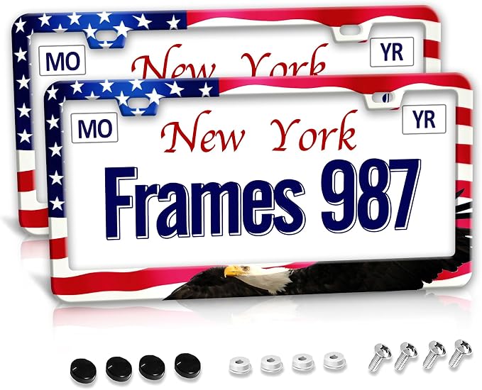 American Flag License Plate Frame American Flag License Plate Holder American by pmzrao