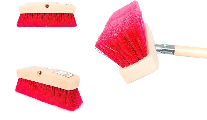 Hub City Industry 10- inch Car Wash Brush, Soft Nylon Bristle, car Accessories by HUB+City+Industries