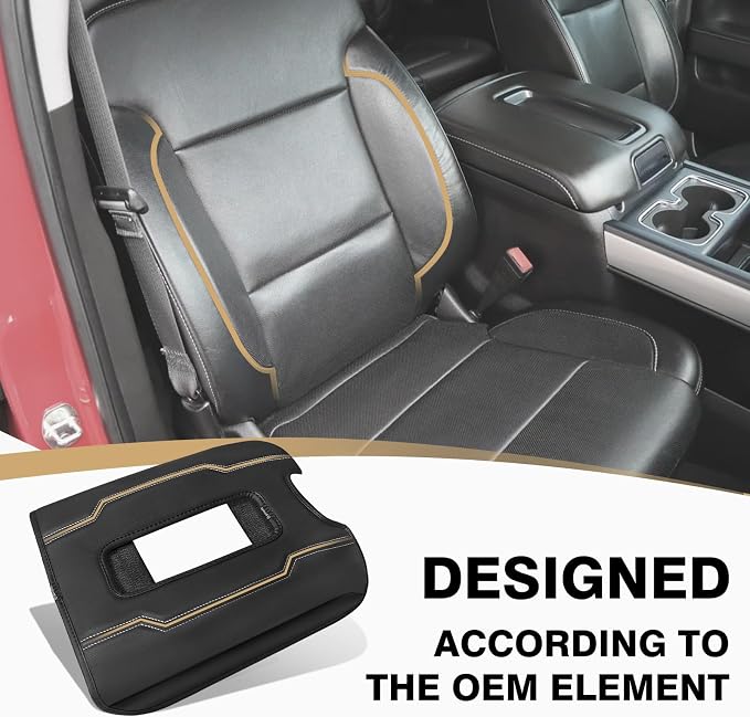 Muslogy Center Console Armrest Cover Compatible - Image 4