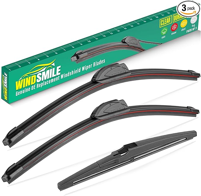 26" 16" 11" Windshield Wiper Blades Replacement by WINDSMILE
