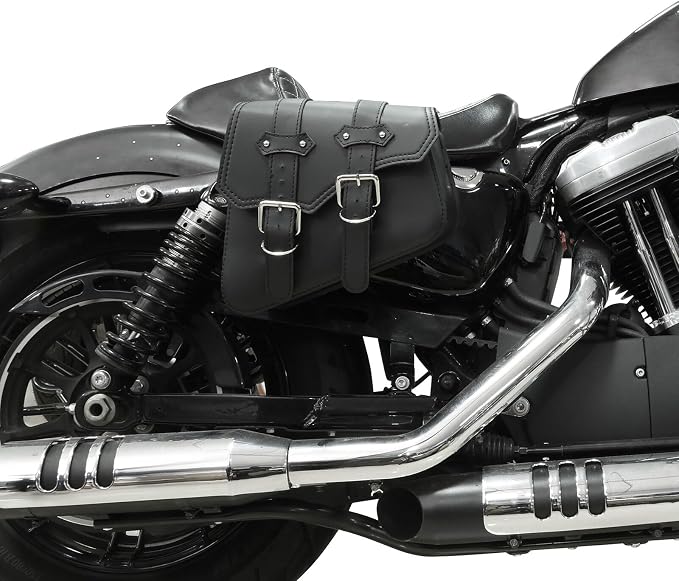 TCMT Motorcycle Saddle Bags Side Tool Bag Luggage Fit - Image 3