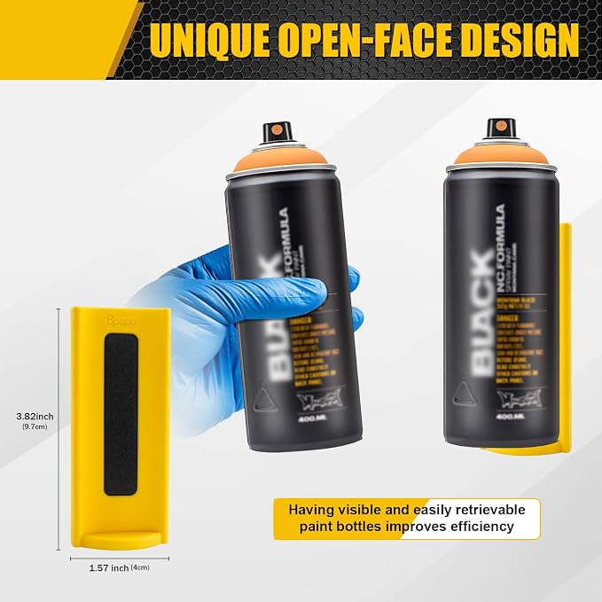 4 Pcs Magnetic Aerosol Spray Can Holder, Powerful Magnet Toolbox Bottle Holder - Image 5