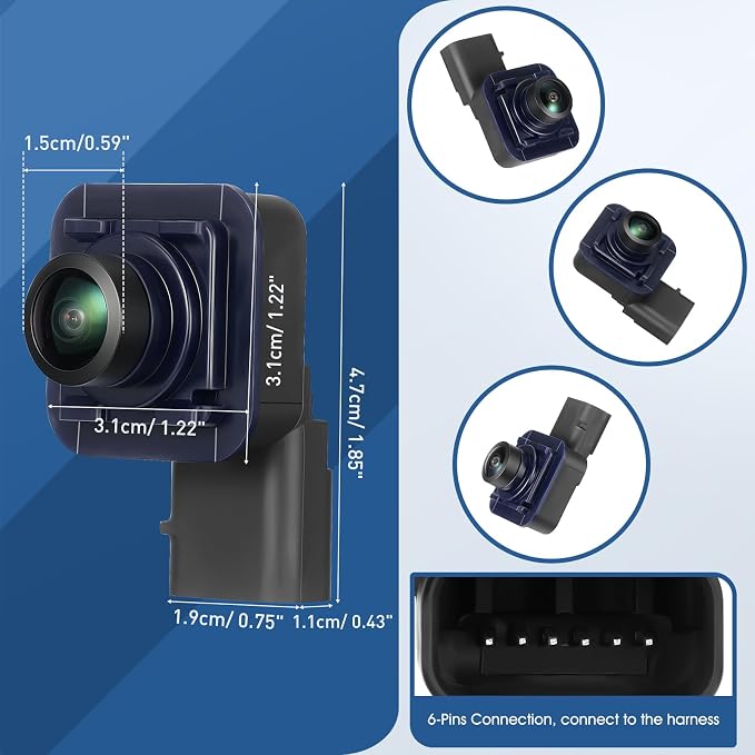 Rear View Backup Camera Fit for Ford Explorer 2016-2018, Reversing Parking - Image 5