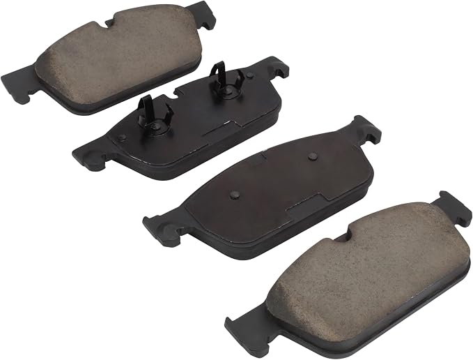 Premium Semi-Metallic Front Brake Pads Compatible - Image 2