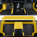 Custom Colors Car Floor Mats Black Pink by Unknown