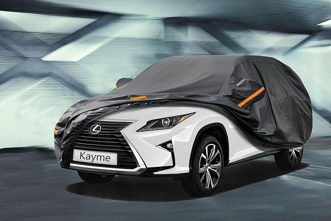 Kayme 7 Layers SUV Car Cover Custom Fit - Image 7