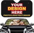 Custom Windshield Sun Shade for Car Personalized Window Sunshades Add Your by ZIQAFIF