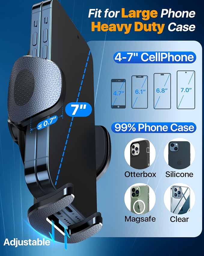 HTU 【Military-Grade Suction】 2025 Cell Phone Holder - Image 6