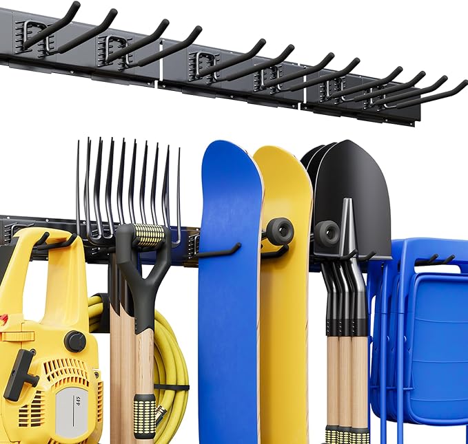 Garage Tool Organizer Wall Mount, Heavy Duty Garden Tool Organizers by Unknown