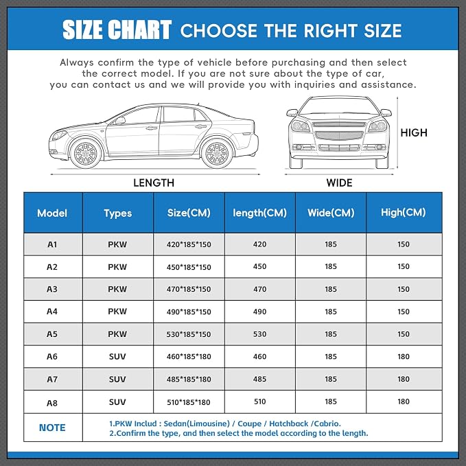 Hail Protector Car Cover, Outdoor Anti Hail Car Covers Thick Multi-Layered EVA - Image 6