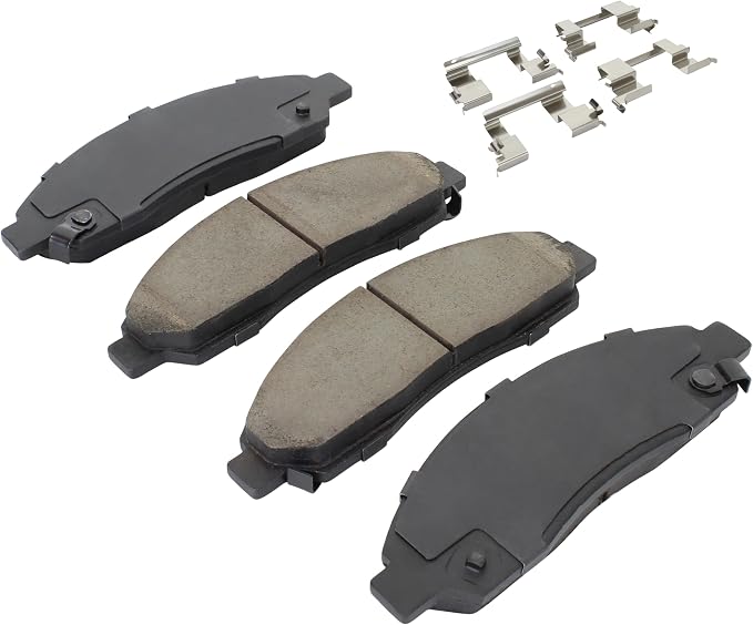 Premium Ceramic Front Brake Pads Compatible - Image 2