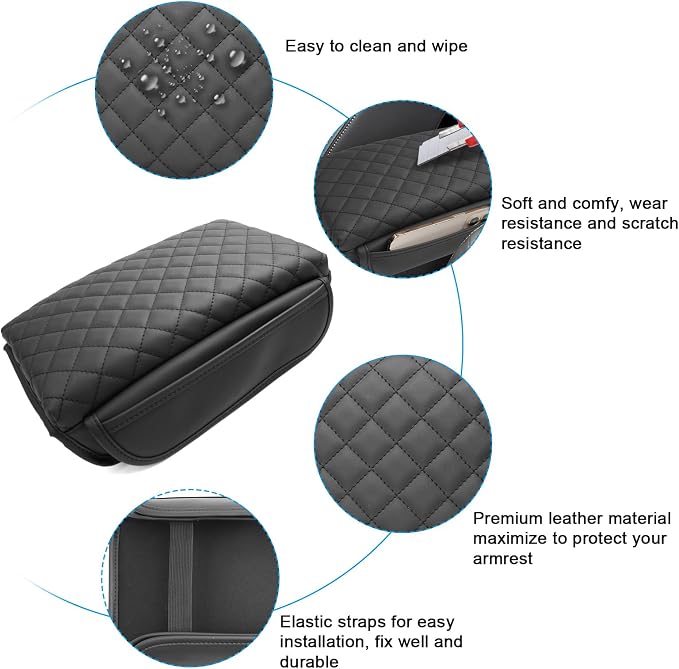 SXCY for 2024 2025 Crosstrek Armrest Cover for Subaru Crosstrek 2025 - Image 5
