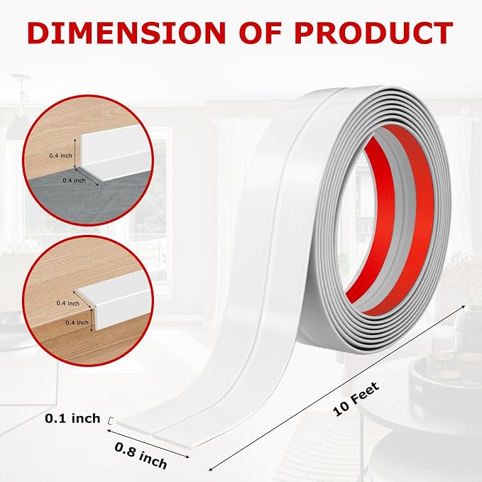 Flexible Wall Corner Protector Moulding Trim Peel and Stick Wall Corner Guards - Image 4