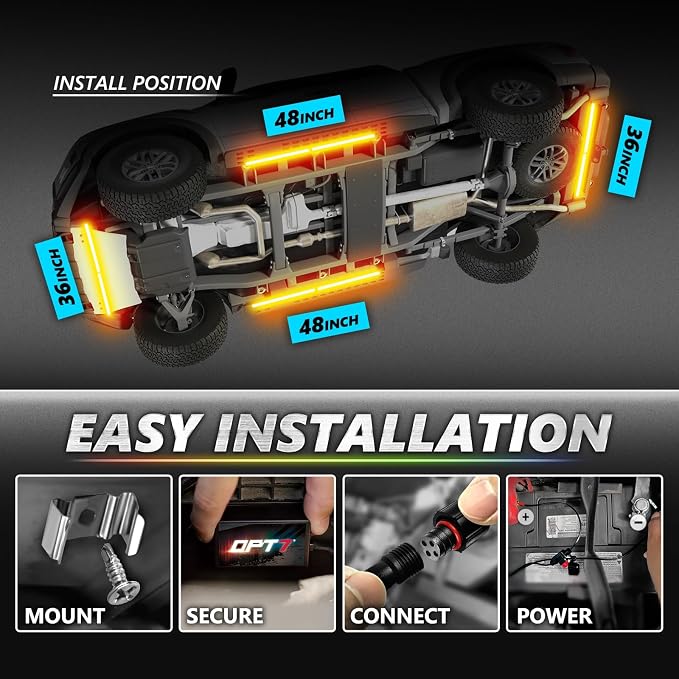 OPT7 Aura Pro Underglow LED Lights Kit - Image 4