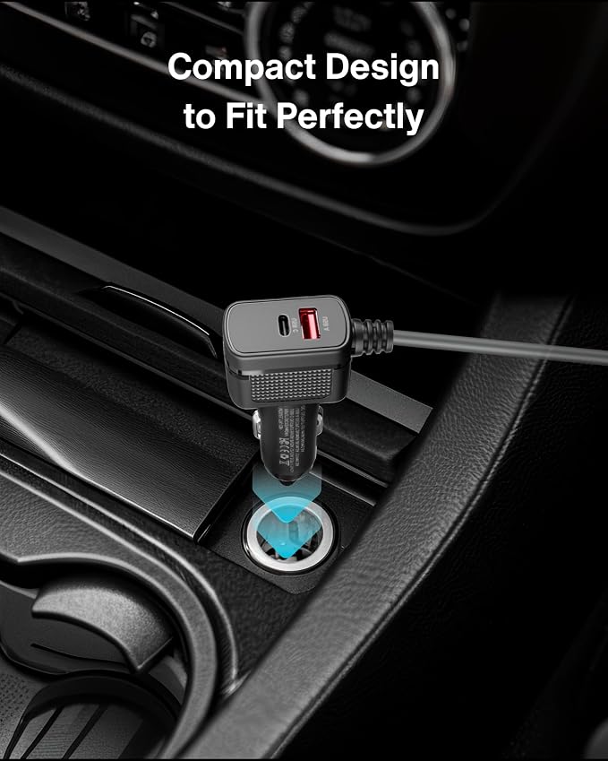 Car Charger Cable for Starlink Mini 6.5FT - Image 5