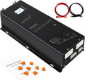 WZRELB 6000W Split Phase Pure Sine Wave Inverter, 24V DC to 120V/240V AC by WZRELB